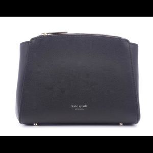 NEW kate spade Sydney Black Double Zip Crossbody